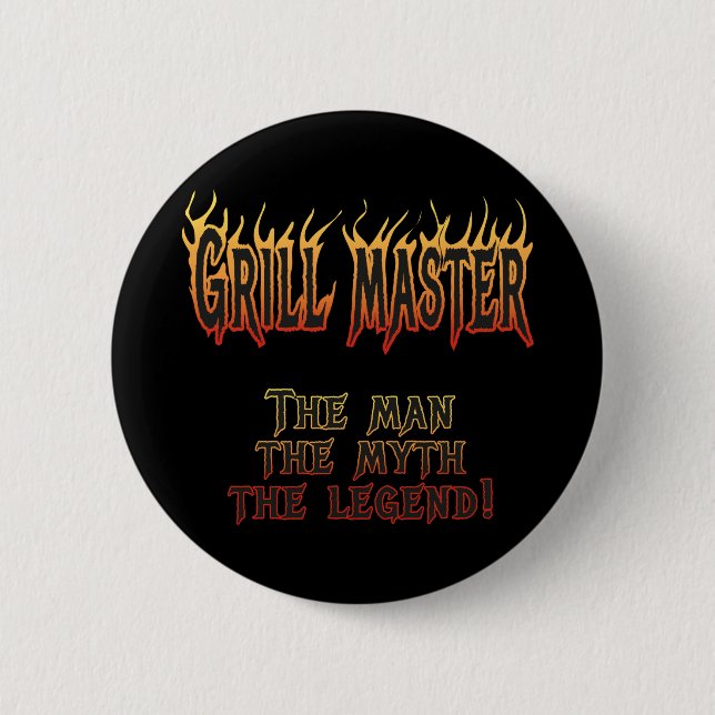 Grill-Meister Button (Vorderseite)