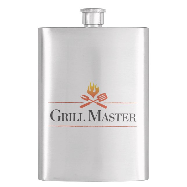 Grill-Meister Flachmann (Vorderseite)
