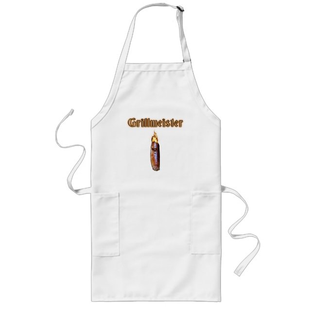Grill Meister Sausage Roaster Fun GRILLEN Koch Sch Lange Schürze (Vorne)