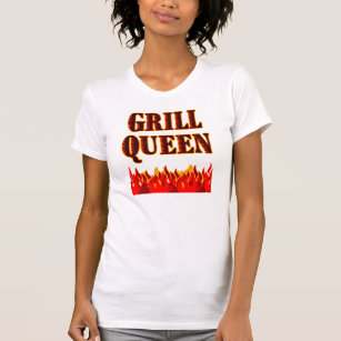 Grill Queen Funny GRILLEN Sprichwort T-Shirt