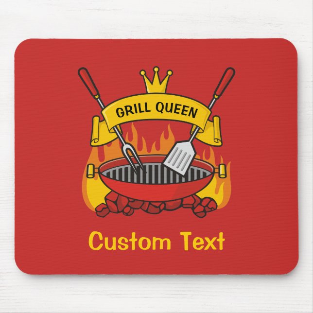 Grill Queen Mousepad (Vorne)