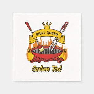 Grill Queen Serviette