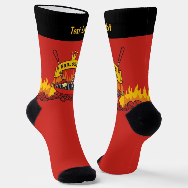 Grill Queen Socks Socken (Gewinkelt)