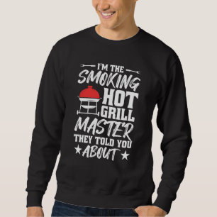 Grill-Rauchmeister Grillen Barbecue Sweatshirt