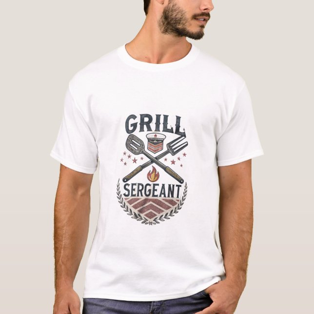 Grill Sergeant T-Shirt (Vorderseite)
