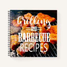 Grill- und Grillrezepte Notizbuch