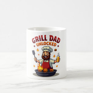 Grill Vater Unlocks GRILLEN Koch Vater Design" Kaffeetasse