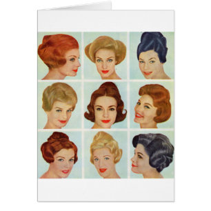 grille de coiffures des années 1960