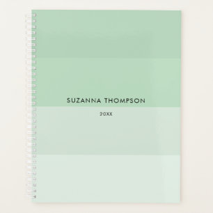 Grille horizontale moderne Pastel Sage Green