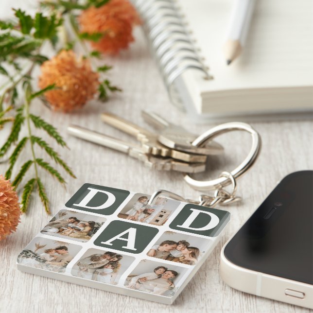 Grille multiphoto moderne mignon cadeau DAD (Devant Droit)