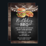 Grillen 30. Geburtstag Einladung<br><div class="desc">Grillen Einladungen zum Geburtstag. Einfach zu personalisieren. Alle Texte sind individuell einstellbar und lassen sich für Ihr eigenes Party leicht ändern. String leuchtet rustikale Hintergrundelemente. Fun Chalkboard Wirbel und Schnörkel. Aquareller Hamburger und Hotdog-Grafik. Einladungen für ihn. Bar oder Hinterhof GRILLEN Geburtstagsdesign. Jedes Alter, ändern Sie einfach den Text.</div>