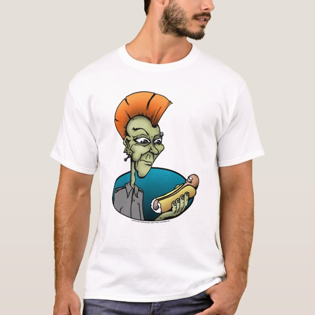 Grillen-Arbeitsdatei T-Shirt (Vorderseite)