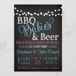 GRILLEN Babies und Babybettwäsche Einladung