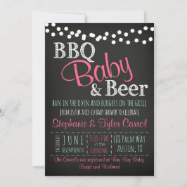 GRILLEN Baby Beer BaBy-Q Buchkarte & Einladung