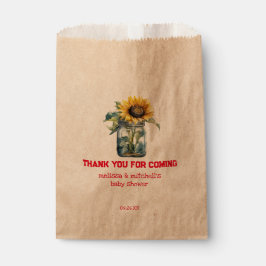 GRILLEN Baby Shower Sunflower Masson Joch vielen D Geschenktütchen