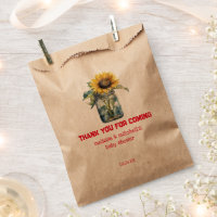 GRILLEN Baby Shower Sunflower Masson Joch vielen D