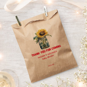 GRILLEN Baby Shower Sunflower Masson Joch vielen D Geschenktütchen