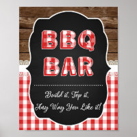 GRILLEN Bar Sign - Red Baby Q