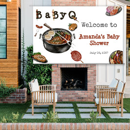 GRILLEN Barbecue Backyard Party Kinderdusche Willk Banner