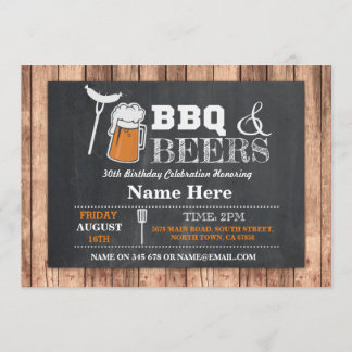 GRILLEN & BEERS - Einladung zum Geburtstag von Kre
