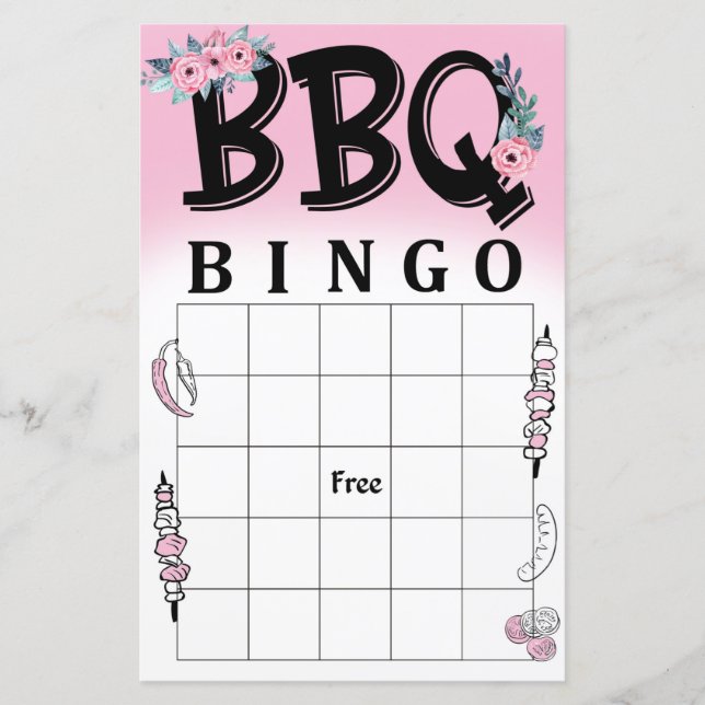 GRILLEN Bingo (Vorderseite)