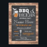 GRILLEN Birthday Party / JAHRESZEIT Einladung<br><div class="desc">Rustikale Chalkboard-Beifall und Biergebäck Geburtstagsparty laden Design ein. Perfekt für jedes Alter Geburtstagsparty. ÄNDERN SIE DEN TEXT EINFACH,  UM IHR PARTY . Rückdruck im Lieferumfang enthalten</div>