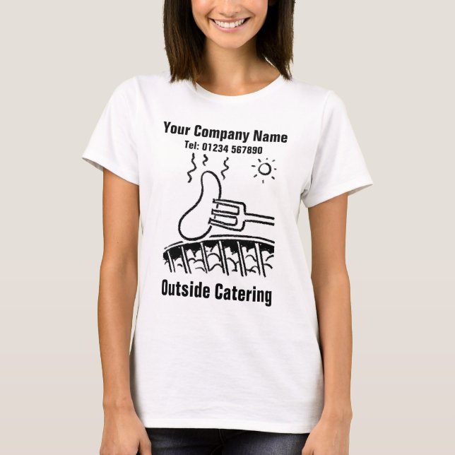 GRILLEN Burgers, Hot Dogs & Outside Catering Busin T-Shirt (Vorderseite)