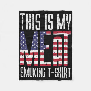 Grillen Byrbecue Patriot Shirt Fleecedecke