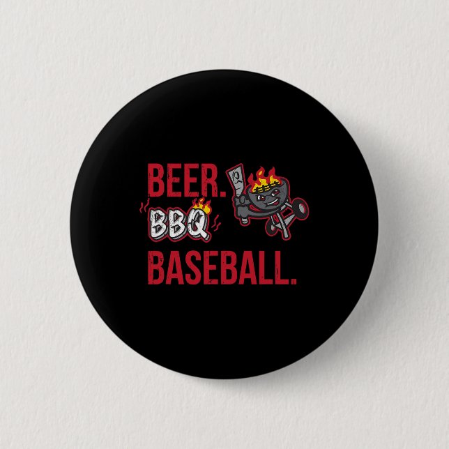 Grillen Bysebyll Fire Summer Button (Vorderseite)