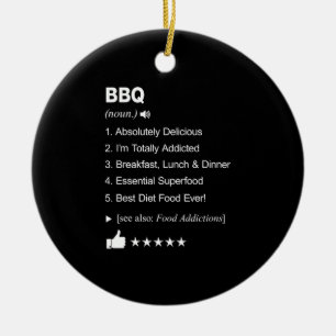 Grillen Definition bedeutet Funny Keramik Ornament