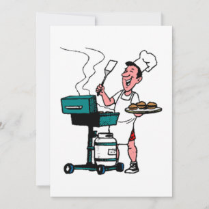 **GRILLEN DES VATER** EINLADUNG