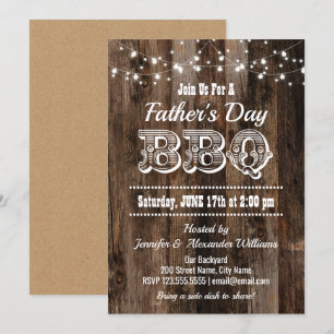 GRILLEN des Vaters Einladung