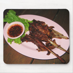 GRILLEN Duck Beaks ... Thai Asian Street Food Mousepad