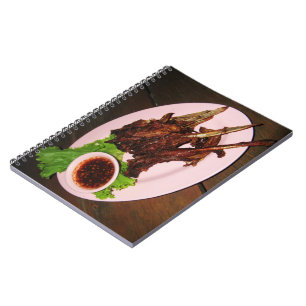 GRILLEN Duck Beaks ... Thai Asian Street Food Notizblock