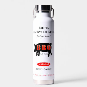 Grillen für das Gitter im Hinterhof Trinkflasche