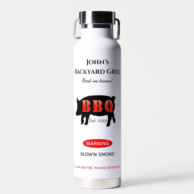 Grillen für das Gitter im Hinterhof Trinkflasche (Vorne)
