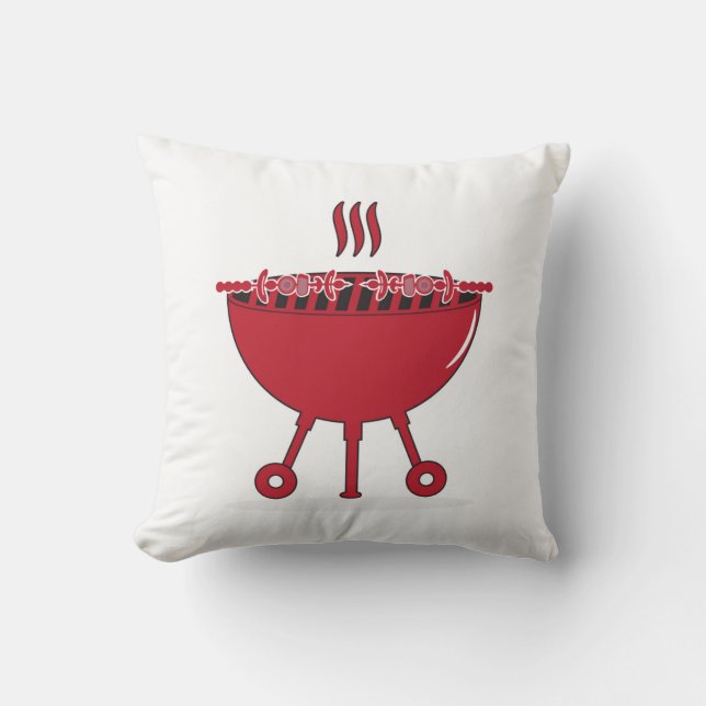 GRILLEN Grill-Ofenkissen Kissen (Vorderseite)