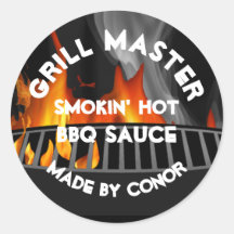 GRILLEN Grill Sauce Smokin Hot Circle