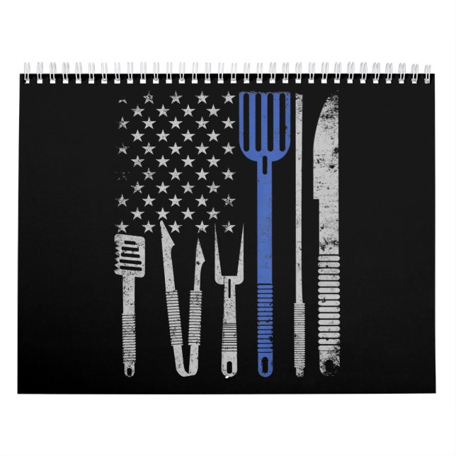 GRILLEN| GRILLEN Grill Schweinefleisch mit US - Fl Kalender (Titelbild)