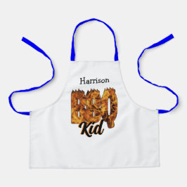 GRILLEN Kid Schürze. Personalisierbar. Grillliebha Schürze