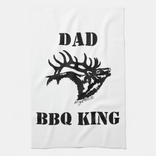 GRILLEN KING - Bull Elk Geschirrtuch