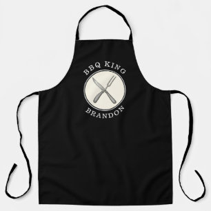 GRILLEN King Knife & Fork Grill Vater Name Schürze