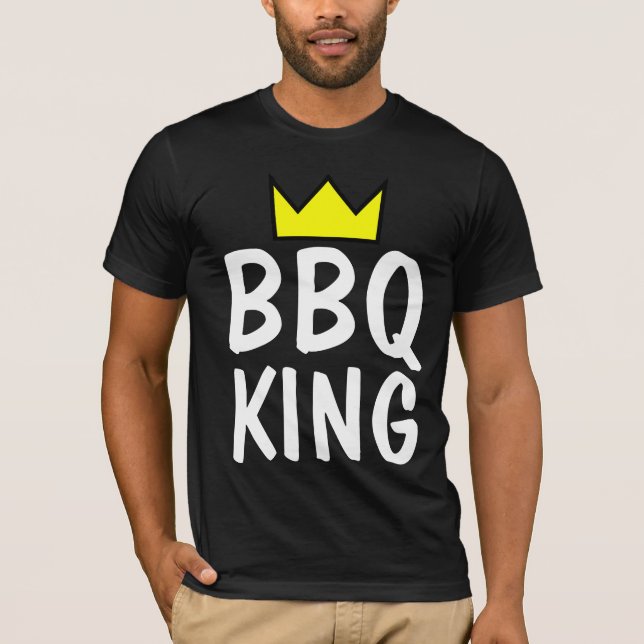 GRILLEN KING MEN'S Funny T - Shirt für Vater oder  (Vorderseite)