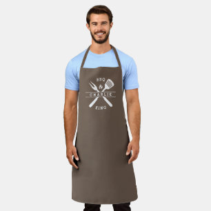 GRILLEN King VATER KOCH Personalisierter Name Schürze