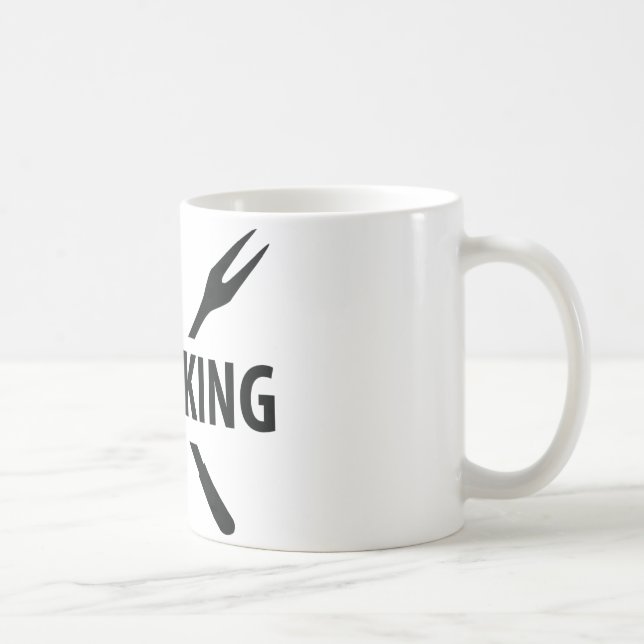Grillen-König Ikone Kaffeetasse (Rechts)