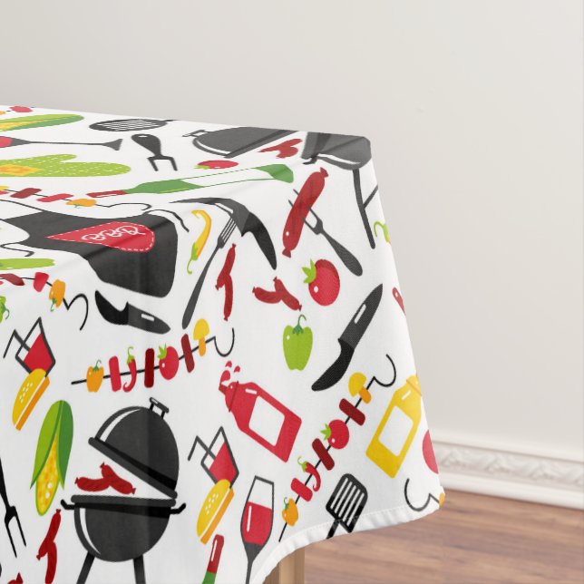 GRILLEN lasse Tischdecke (Beispiel)