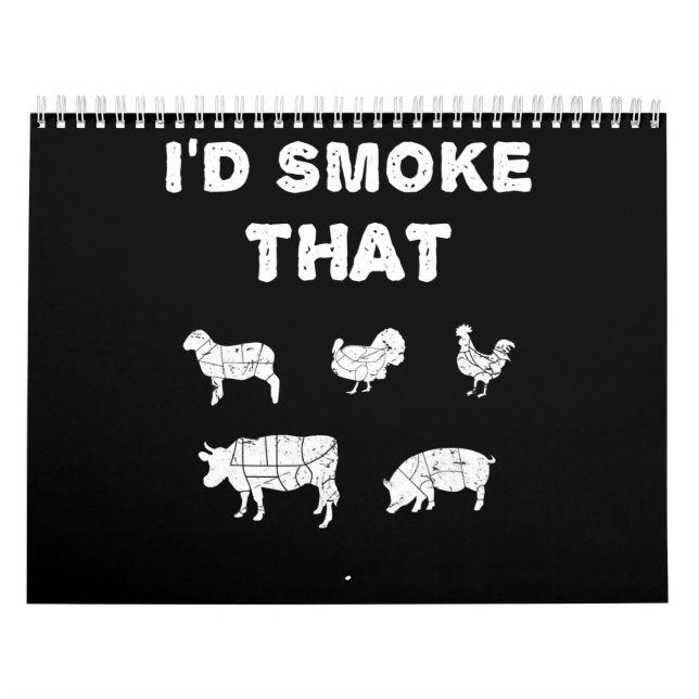 Grillen Lovers | ID Smoke, dass Koch Smoker GRILLE Kalender (Titelbild)