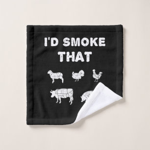 GRILLEN Lovers   ID Smoke, dass Koch Smoker GRILLE Waschlappen
