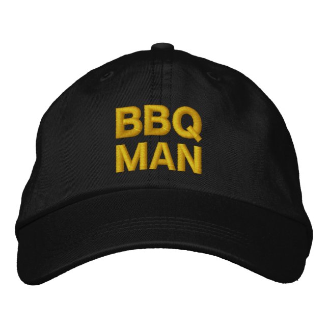 GRILLEN MAN Cap Bestickte Kappe (Vorderseite)