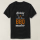 GRILLEN Master Grilling Tools Typografie T-Shirt (Design vorne)